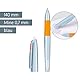 BRUNNEN Gelschreiber „REMOVE“ radierbar | breit, 0,7 mm, soft blue