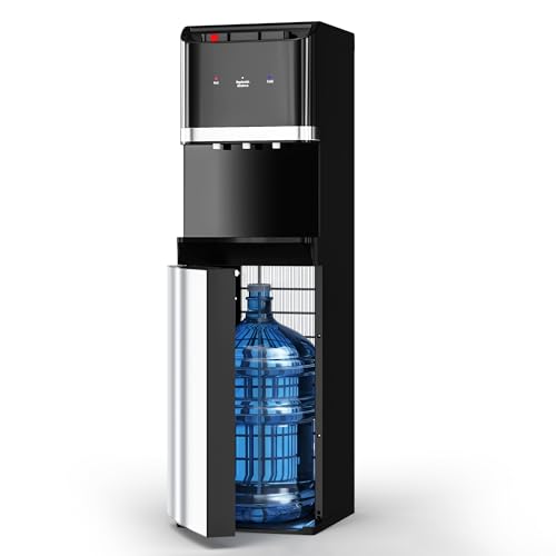 Tehanld Bottom Loading Water Cooler Dispenser for 5 Gallon Bottles,Stainless Steel Water Cooler with...