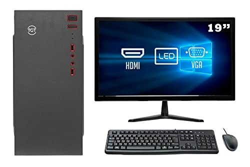Computador Completo Home Office Mancer (AMD Athlon 3000G, 8GB DDR4, SSD 240GB, kit teclado e mouse +