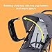 Baby Trend Venture 3-Wheel Stroller Travel System, Stellar Grey