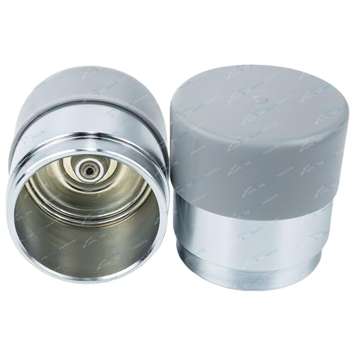 Pair Trailer Greasable Bearing Buddies Wheel Hub + Boat Horse Float Box Towing