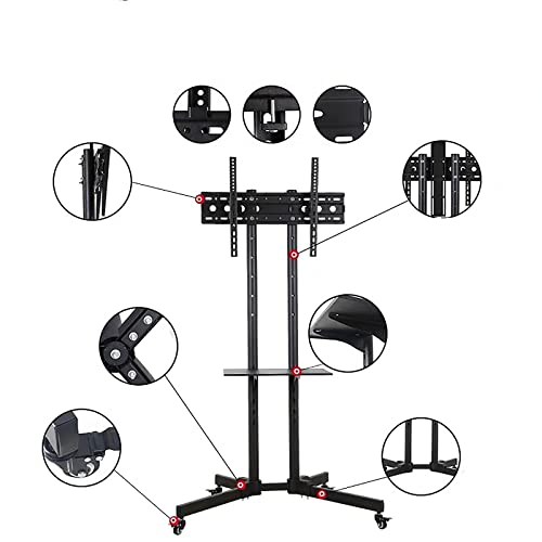 Soporte universal móvil para TV de piso 32-65 pulgadas miniatura 3