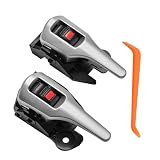 Quealzara Inner Interior Door Handle (A Pair) Front or Rear Compatible with Toyota Corolla 2009-2013 Toyota Matrix 2009-2014 Replaces 69205-02180-B0 69206-02190-B0