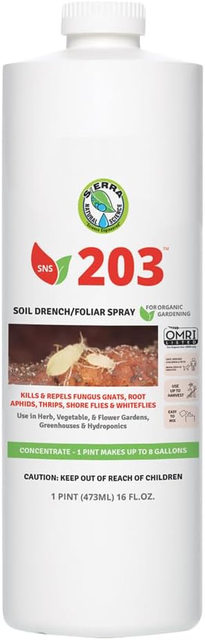 Sierra Natural Science - SNS-203 Pesticide Concentrate - 1 Gallon