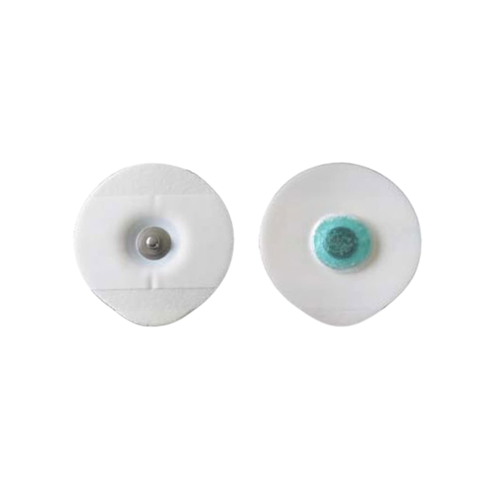 100 électrodes adhésives universelles en gel pour électrodes ECG - Fixation de bouton d'électrode - Original Cura Farma