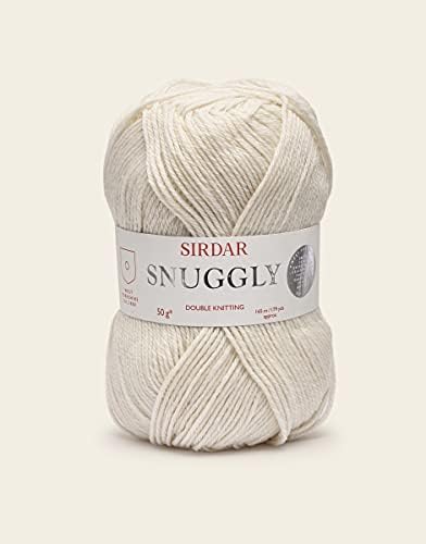 Sirdar Snuggly DK Double Knitting, Pastel Lemon (320), 50g