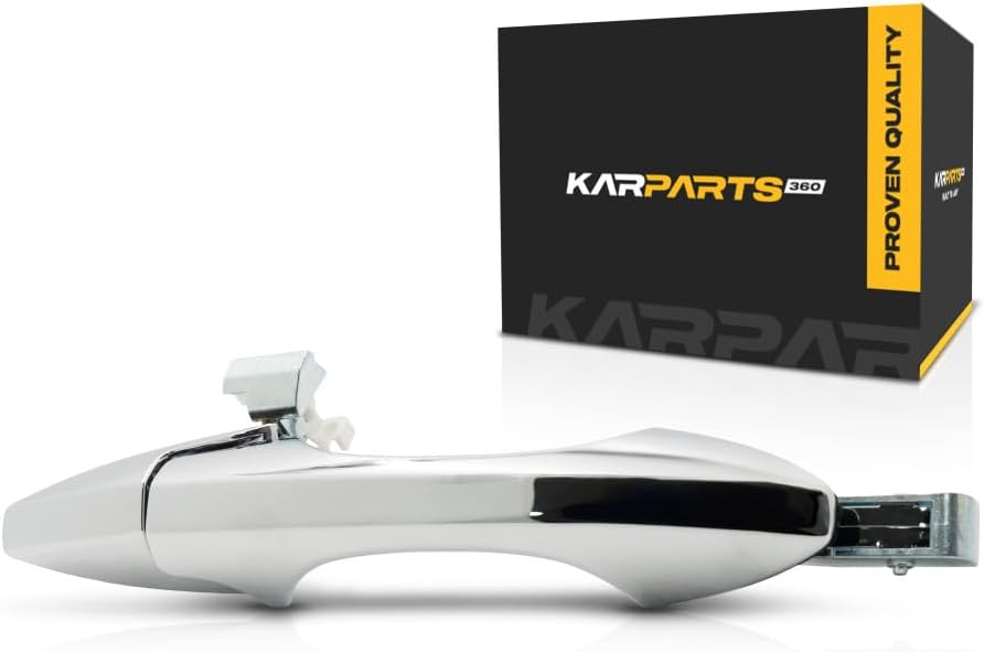 KarParts360 Exterior Door Handle for Acura MDX 2007-2013 Front OR Rear, Passenger Side | Chrome | Base Model | AC1311107 | 72140STXA02