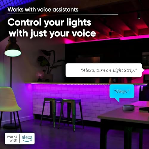 Image of Smart RGB Strip Light - Bluetooth & WiFi, White PCB, 60 LEDs /m, App & Group Control, Music & Dynamic Modes, Copper PCB, 5M Strip with WiFi Controller &12V Adapter(WiFi- Bluetooth APP Set)