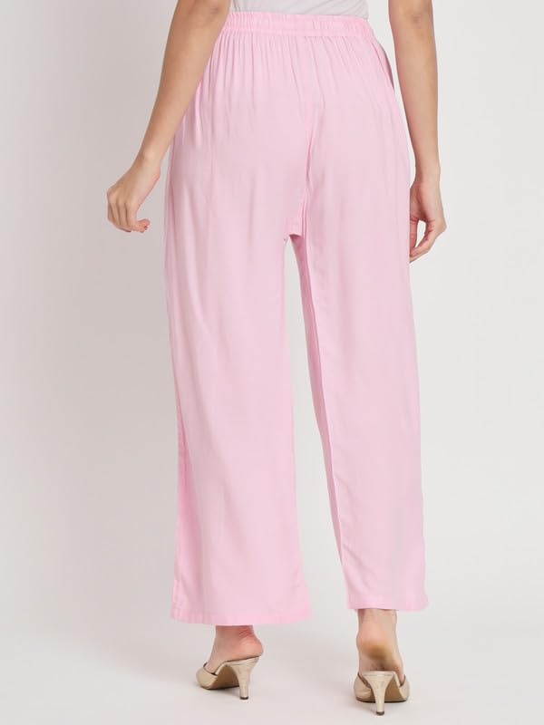 Image of Soft Colors Relaxed Fit Pocket Palazzo