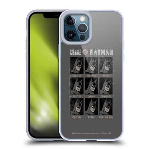 Funda protectora Batman iPhone 12 Pro Max contra aranazos en silicona de gel ligera