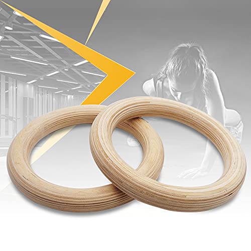 Anillas de gimnasia profesionales de madera 32mm miniatura 6