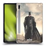 Producto oficial DC Comics Head Case Designs Licenciado Oficialmente Justice League Movie Batman Carteles de Personajes Carcasa de Gel de Silicona Compatible con Samsung Galaxy Tab S7 5G