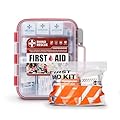 RHINO RESCUE All-Purpose First Aid Kit, Home & Office Professional Medical Supplies, Ideal for Emergency, School, Business FSA HSA Eligible