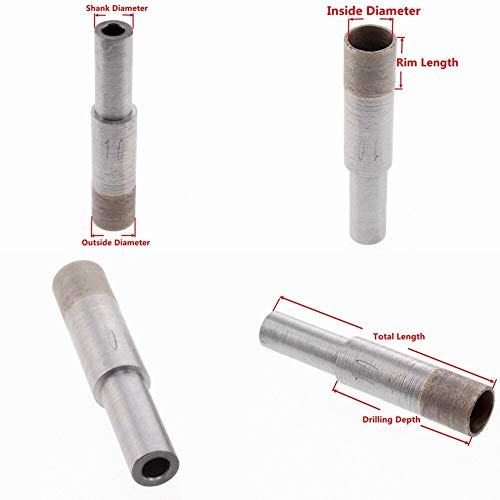 Broca de 5 mm para cerámica y porcelana miniatura 2
