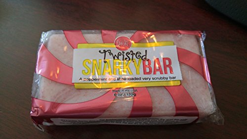Perfectly Posh Twisted Snarky Bar (peppermint and shea-loaded very scrubby bar) (6 oz)