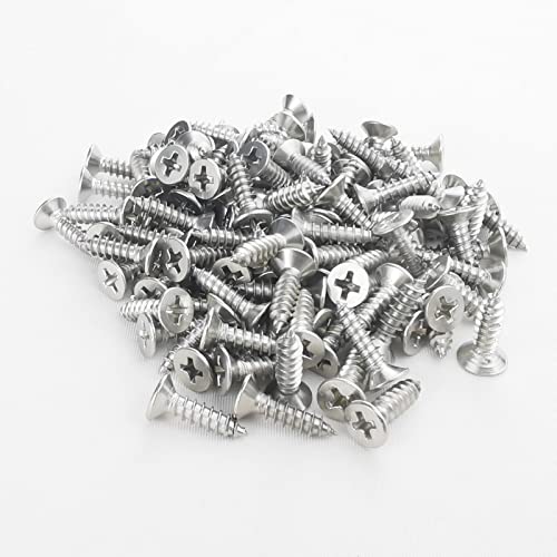 Fajoeda SC062 120Pcs #8 X 5/8 Inch Wood Screws,18-8 thumb #4