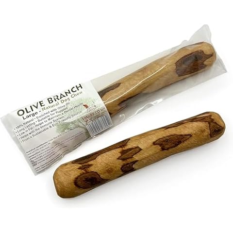 Treaby Natural Olive Wood Dog Chew Sticks Cover