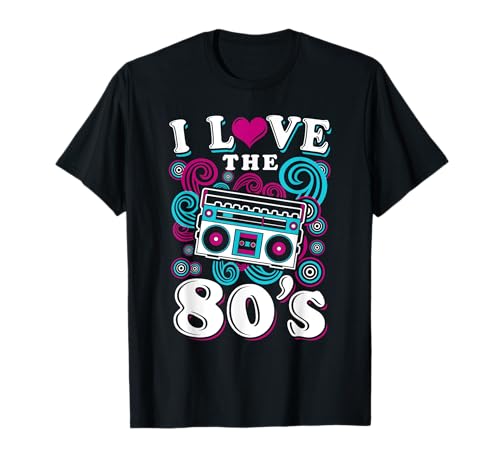Camisa I Love The 80s - I Love The 80's Shirt Camiseta