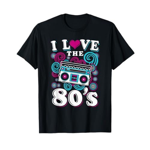 Camisa I Love The 80s - I Love The 80's Shirt Camiseta