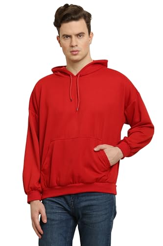 Image of Fleece Oversized Fit Pocket Hoodie for Men Small to 10xl