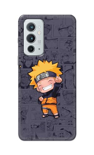 Image of PRINTFIDAA Printed Hard Back Cover Case for OnePlus 9RT 5G Back Cover (Famous Anime Cartoon Character) -112