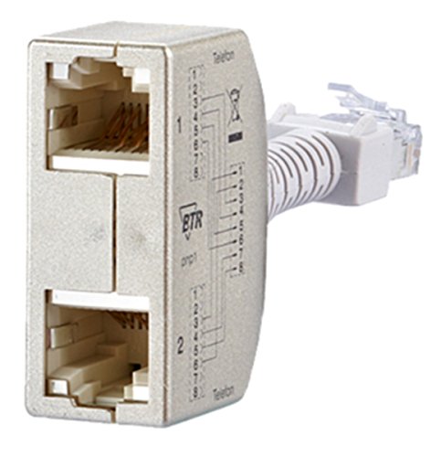 Adaptateurs Cable Sharing pnp1 METZ CONNECT téléphone dédoubleur RJ45