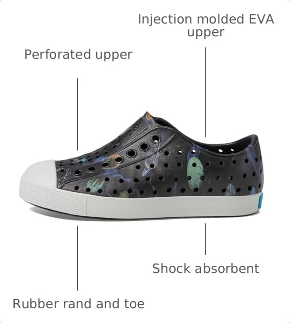 Image of Native Shoes Unisex-Kids Jefferson Print Sneakers