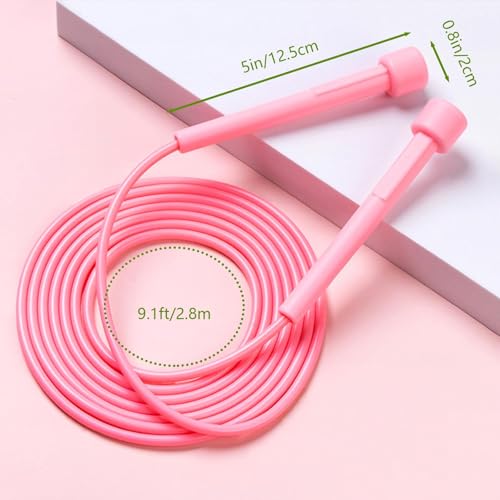 Image of Adjustable Jump Rope for Fitness and Exercise - Skipping Rope for Cardio, Boxing, and Weight Loss - Speed Rope for Men & Women