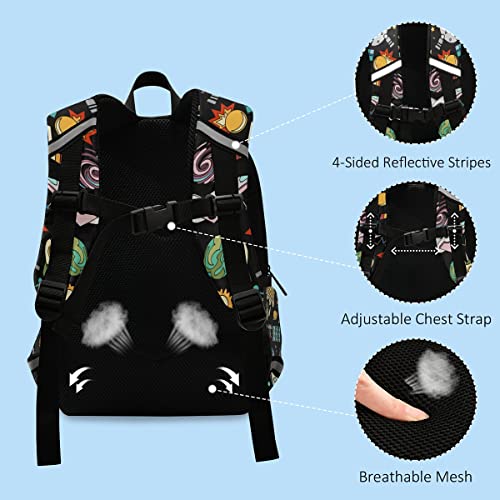 Kids Toddler Backpack Space Universe Solar System School Backpack For Boys Girls Kindergarten Preschool Bookbag With Safety Reflective Strap #TOP3