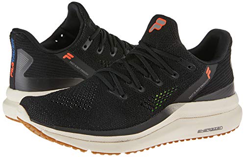 Tênis Racer Knit 2.0, Fila, Masculino, Preto/Coral, 41