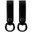 Jay Pee Sam Browne Shoulder Crossover Strap – Black Leather With D Rings, Parade & WWII Style