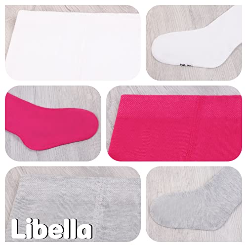 Libella 6er Pack Strumpfhose Mädchen Strumpfhose Kinder Größe 74/152 warm für Winter Herbst und Frühling 27246 158-164