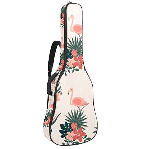 Housse étanche pour guitare acoustique avec double bandoulière et poche Motif animal amusant, Multicolore 02, 42.9×16… - Les Beatles, Paul McCartney, John Lennon, RIngo Starr, George Harrison Housse étanche pour guitare acoustique avec double bandoulière et poche Motif animal amusant, Multicolore 02, 42.9x16…