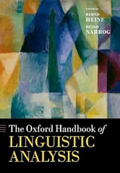 Amazon.co.jp: The Oxford Handbook of Linguistic Analysis