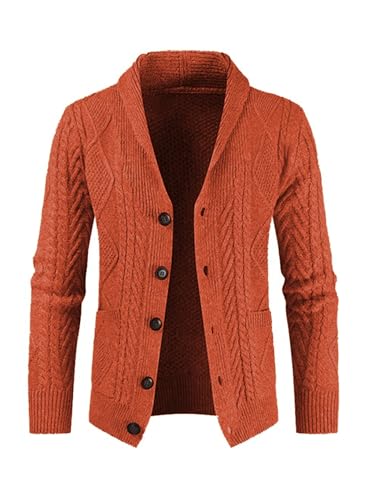 JMIERR Mens Cardigan Sweater Fall Casual Long...