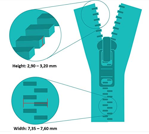 ZlideOn Zipper Pull Replacement - 1pcs, Black (XL) - Instant Zipper Replacement Slider for Metal & Plastic Zippers