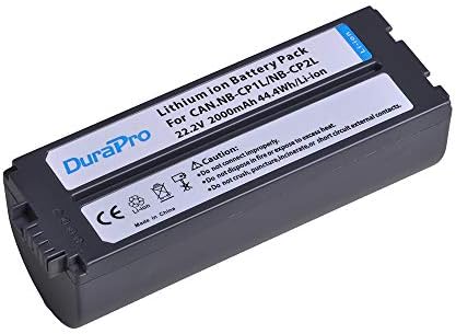 DuraPro 2000mAh NB-CP2L NB CP2L Battery for Canon NB-CP1L CP2L Canon Photo Printers SELPHY CP800, CP900, CP910, CP1200,CP100,CP1300