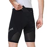 Hochwertiges Material – Die Radlerhose Herren besteht zu 80% aus Polyamid und zu 20% aus Elastan. Atmungsaktives Gewebe kann diese Feuchtigkeit schnell wicken, sodass Sie trocken halten