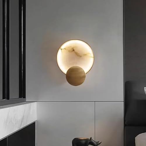RJYYYDS Luxury Bedroom Bedside Wall Lamp Suitable for Hotel Corridors