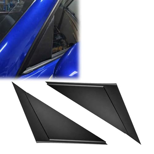 Side Window Air Deflector Compatible with ND MX-5, Wind Noise Reduction Kit for 2016-2025 MX5, Easy Install Airflow Wind Blocker PETG-CF (2PCS)