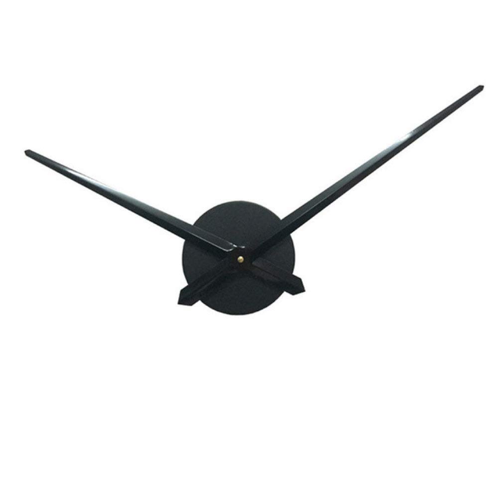 Bricolage accessoires d'horloge murale grand pointeur noir 37 pouces pour grand cadran