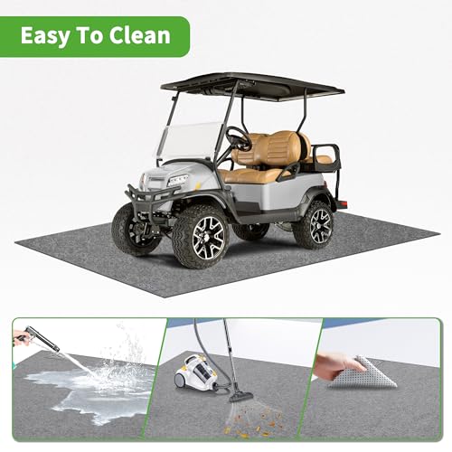 Tapis de sol de garage absorbant l'huile pour voiturette de golf Yamaha - 4