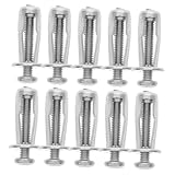 Design élégant : le design de la lanterne à pétales de style avion est non seulement fonctionnel, mais ajoute également un élément élégant à vos projets, écrou à pétales à vis d'expansion, écrous expansibles en plastique