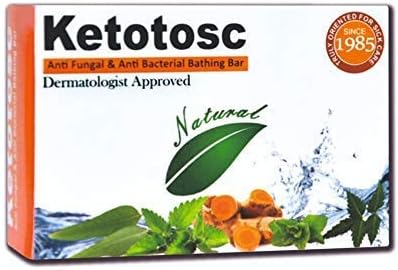 Anti Fungal & Anti Bacterial Bathing Bar, Enriched with Cetrimide, Neem Oil, Aloevera Oil, Chamomile Extract Good for All Types of Skin, 75 g (Pack of 8)