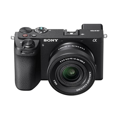 Sony Alpha ILCE-6700K (Previously ILCE-6700L) with Upgraded SEL16-50 (Ver 2) Power Zoom Lens | APS-C Interchangeable-Lens Mirrorless Camera |26.0 MP 4