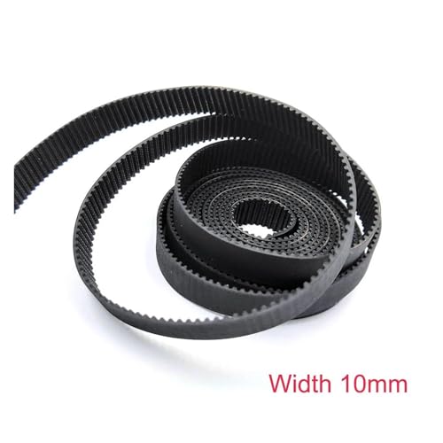 Courroie distribution synchrone 2GT en caoutchouc haute performance de 10 mm