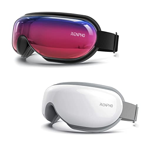 Renpho Eye Massager With Heat White & Gradient Purple #TOP18