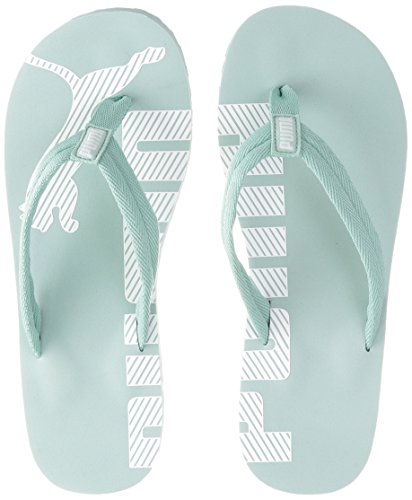 Image of PUMA Men's Epic Flip 2 Slide Sandal, Aquifer White, 10 M US, White