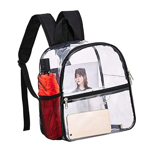 Mochila transparente impermeable y resistente de PVC para portátiles 2