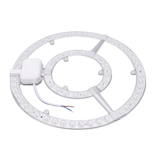 Módulo de Luz de Techo LED Regulable de 72 W para Sala de Estar, Dormitorio, Baño, Fuerte Adherencia Magnética, Difusión de Luz de 360°, para Kit de Adaptación de de Ventilador de